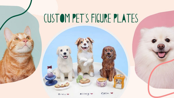 Custom Pet Plates -  Personalized & Adorable Gifts!