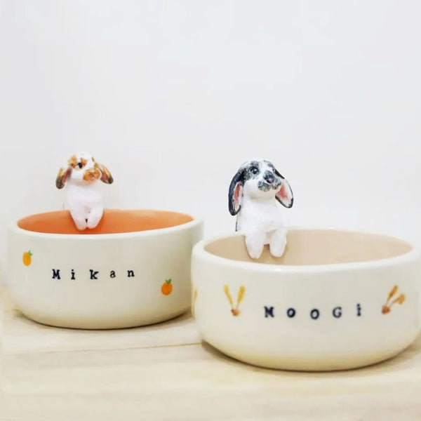 Sitipot Handmade Ceramic Custom Pet Food Bowl